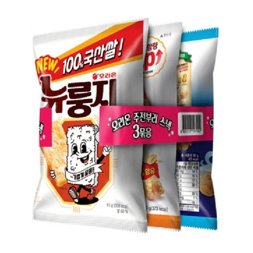 오리온)주전부리스낵3번들 3P